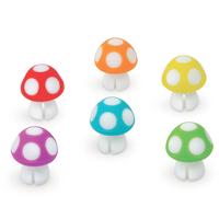 Tiny Toadstools Drink Markers Set/6