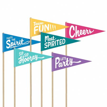 Most Spirited Cocktail Picks Set/24