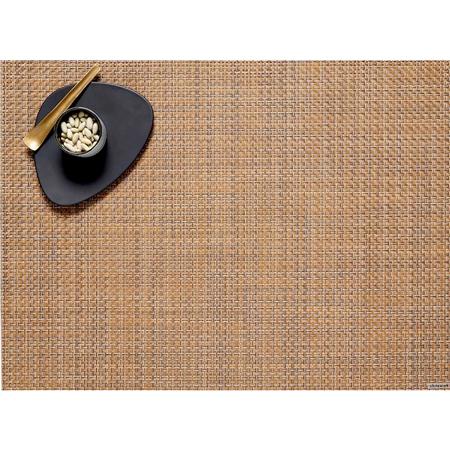 Basketweave All-Weather Placemat Teak