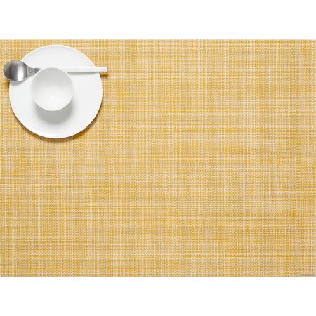 Mini-Basketweave All-Weather Placemat Ochre