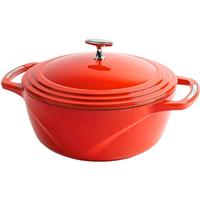 Lodge USA Enamel 4.5-qt. Dutch Oven Red