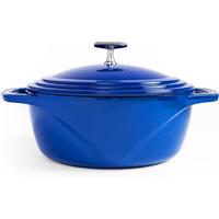 Lodge USA Enamel 6-qt. Dutch Oven Blue