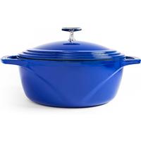 Lodge USA Enamel 7.5-qt. Dutch Oven Blue