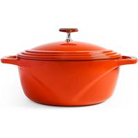 Lodge USA Enamel 7.5-qt. Dutch Oven Red