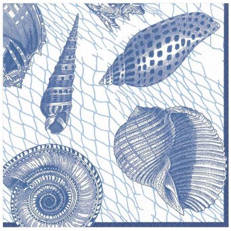 Paper Beverage Napkins Netting & Shells