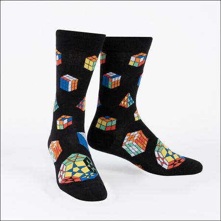 Men's Crew Socks Puzzle Box