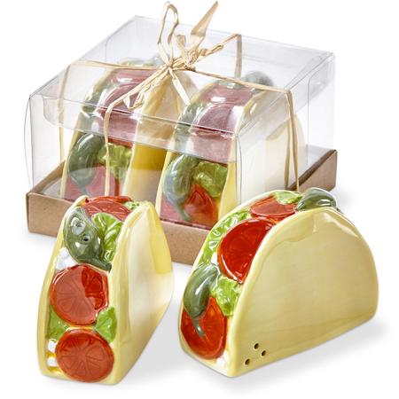 Tacos Salt & Pepper Shakers