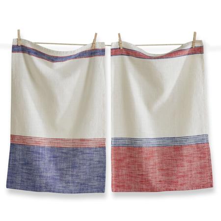 Weekend Plaid Kitchen Towels Set/2