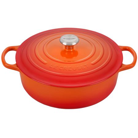 Le Creuset 6.75-qt. Wide Round Oven Flame