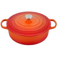 Le Creuset 6.75-qt. Wide Round Oven Flame