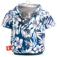 Puffin Hawaiian Shirt Can Coozi Blue