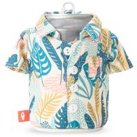 Puffin Hawaiian Shirt Can Coozi Turquoise