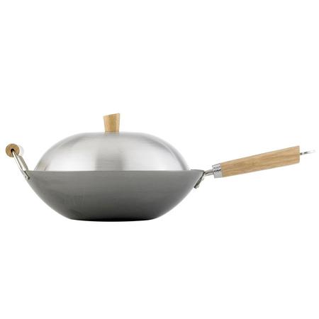 Helen Chen Carbon-Steel Wok Set