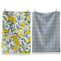 Lemons Kitchen Towels Set/2