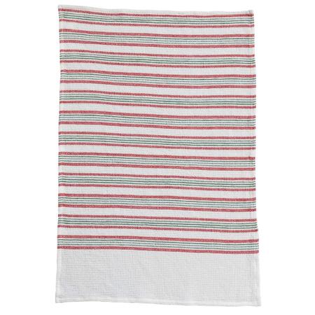 Holiday Kitchen Towel Christmas Stripes