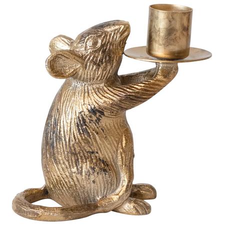 Mouse Taper Candle Holder