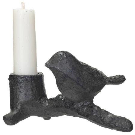 Bird-On-A-Branch Taper Candle Holder