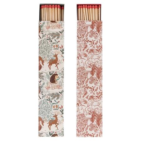 Flora & Fauna Fireplace Matches