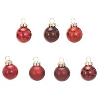 Glass Ball Ornaments Set/49 Red