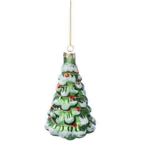 Glass Tree Ornament 5.5