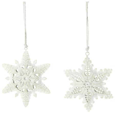 Metal Snowflake Ornaments