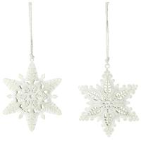 Metal Snowflake Ornaments