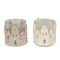 House Votive Candle Holders