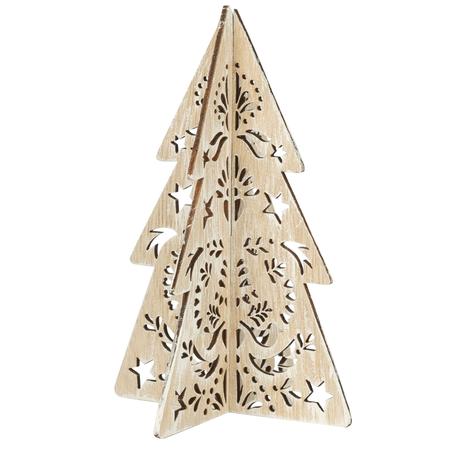 Laser-Cut Wood Table Tree 6.5