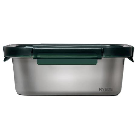 Microwavable Stainless-Steel Container49 ozs. Square