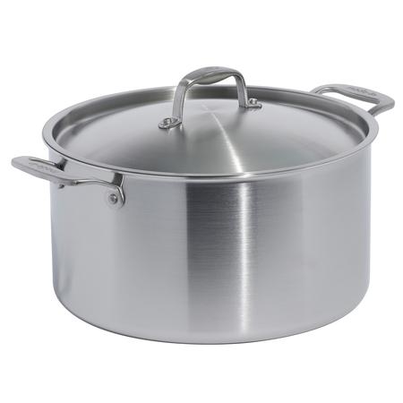 Made In Stainless-Steel Stockpot 12-qt.