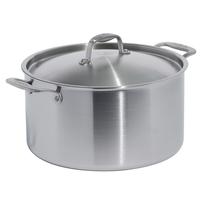 Made In Stainless-Steel Stockpot 12-qt.
