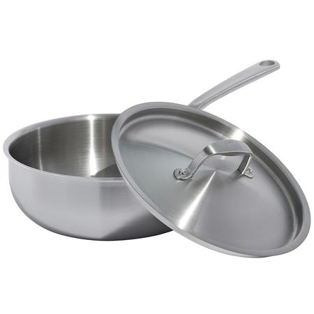 Made In Stainless-Steel 3-qt. Saucier