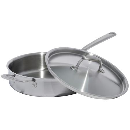 Made In Stainless-Steel 3.5-qt. Saute Pan