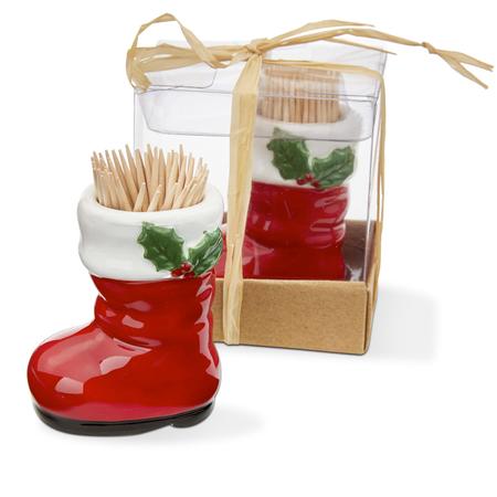 Santa's Boot Toothpick Holder