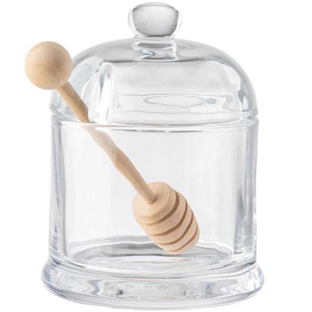 Glass Honey Jar