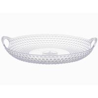 Hobnail Acrylic Serving Tray