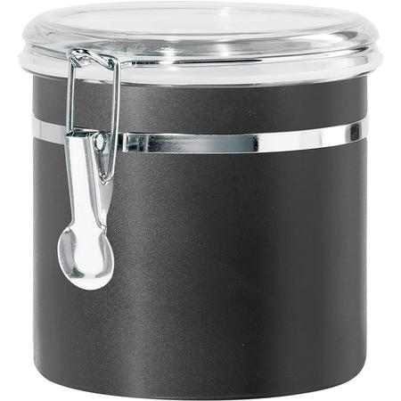 Oggi Stainless-Steel Canister 36-oz. Black