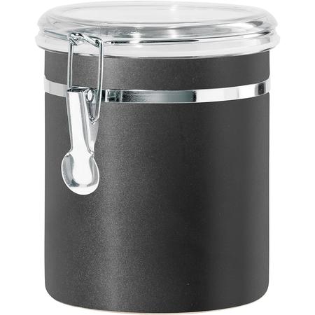 Oggi Stainless-Steel Canister 47-oz. Black