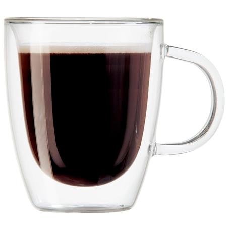 Insulated Double-Wall Glass Espresso Cup