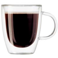 Insulated Double-Wall Glass Espresso Cup