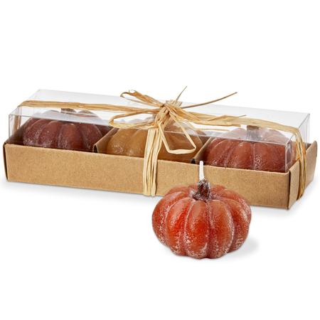 Pumpkin Tealights Set/3