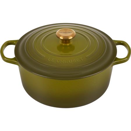 Le Creuset 5.5-qt. Round Oven Olive