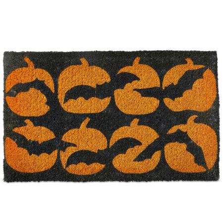 Bats & Pumpkins Doormat