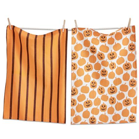 Halloween Kitchen Towels Set/2