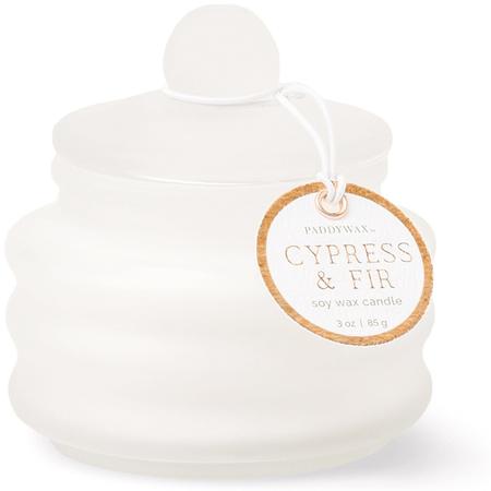 Beam Frosted Candle Cypress & Fir