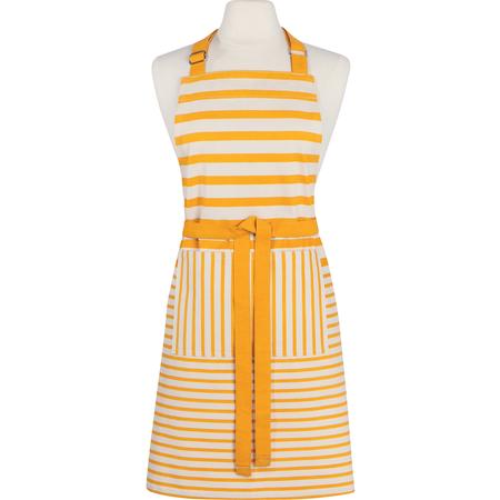 Awning Stripe Apron Ochre