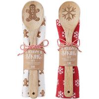 Christmas Baking Towel & Spoon Gift Sets