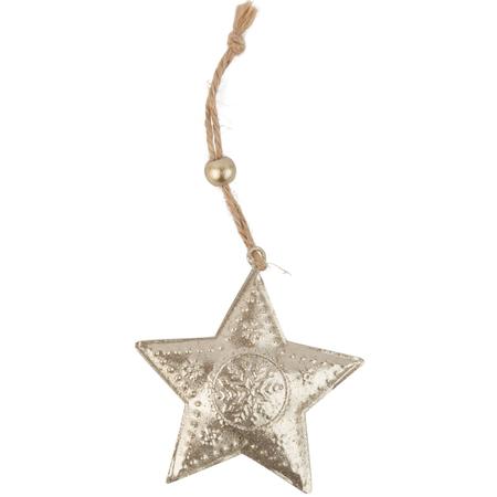 3-D Metal Star Ornament