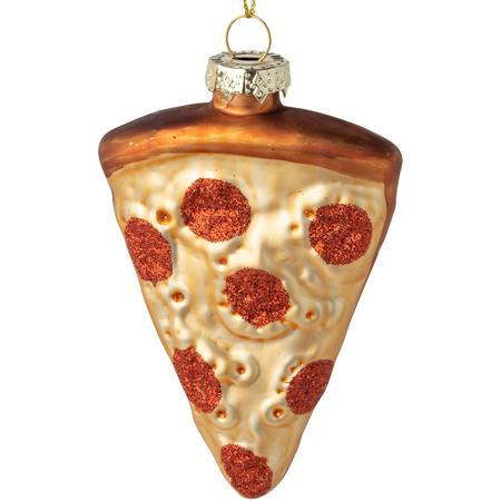 PIzza Slice Glass Ornament 4