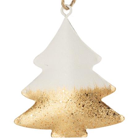 Gold-Dipped Metal Tree Ornament 3